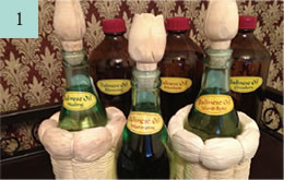 オイルを全身に塗ったあと、遠赤外線で深部まであたためます