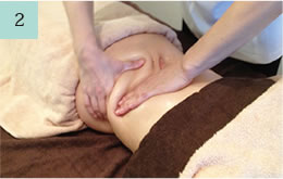 凝り固まった老廃物をやわらかくします